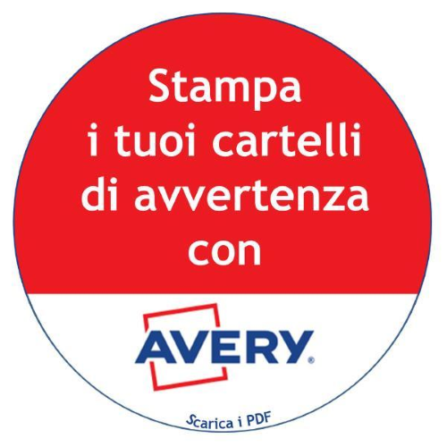 AVERY CONF 80 ETICHETTE ADESIVE IN POLIESTERE 105X148 mm BIANCO